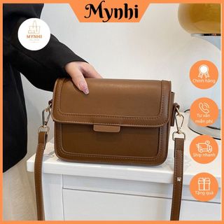 Túi đeo chéo túi kẹp nách da trơn cho nữ phù hợp mọi lứa tuổi SMN501