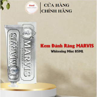 Kem đánh răng marvis whitening mint 85ml