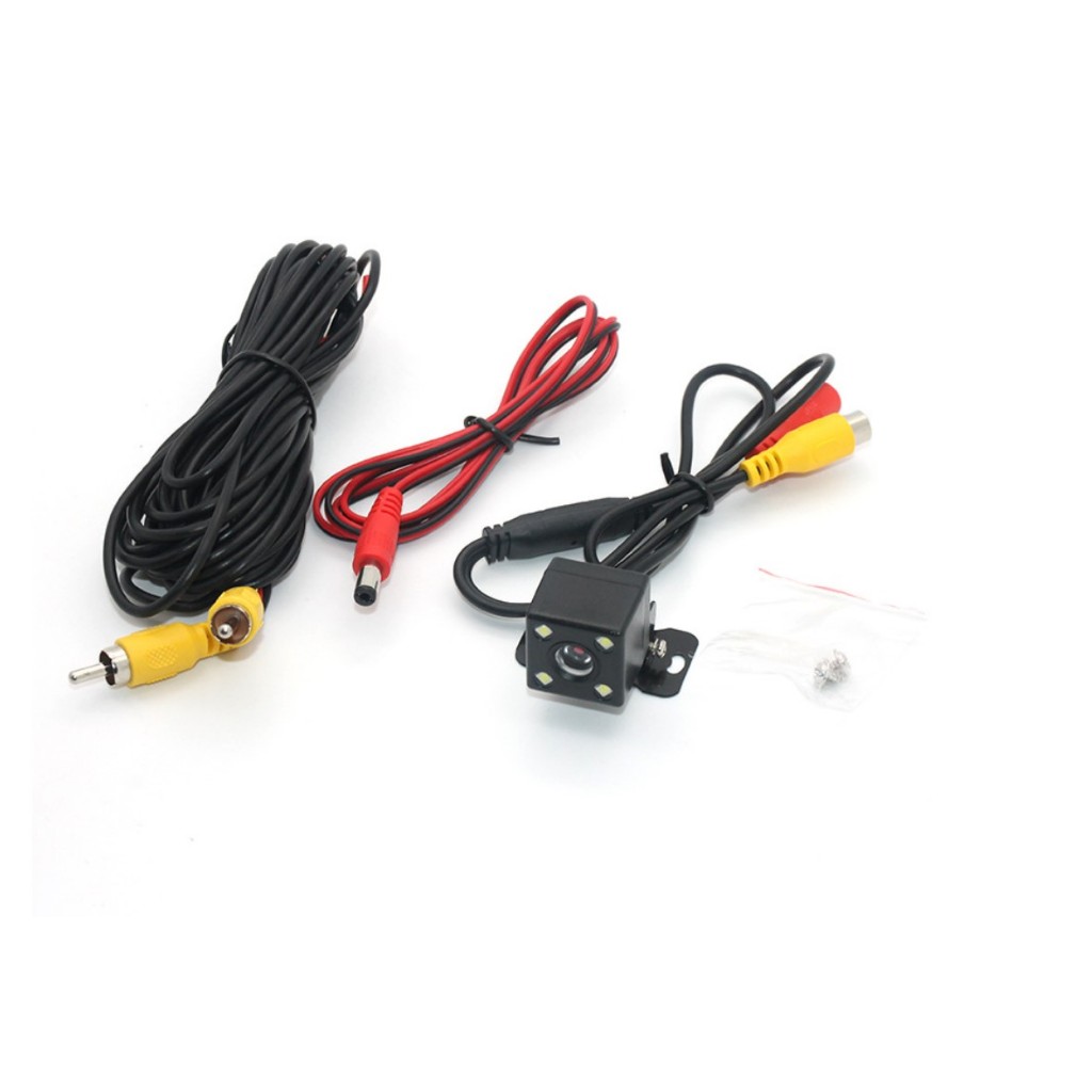 Bộ Camera Lùi Ô Tô 4 Led Trợ Sáng Ban Đêm cho cam hành trình xe hơi,xe tải,Chiều dài dây5,5M, chống nước, xem ban đêm