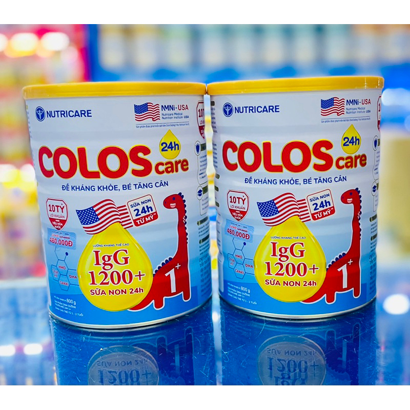 [Conbo 2 Lon] Sữa bột ColosCare 1+ (800g)
