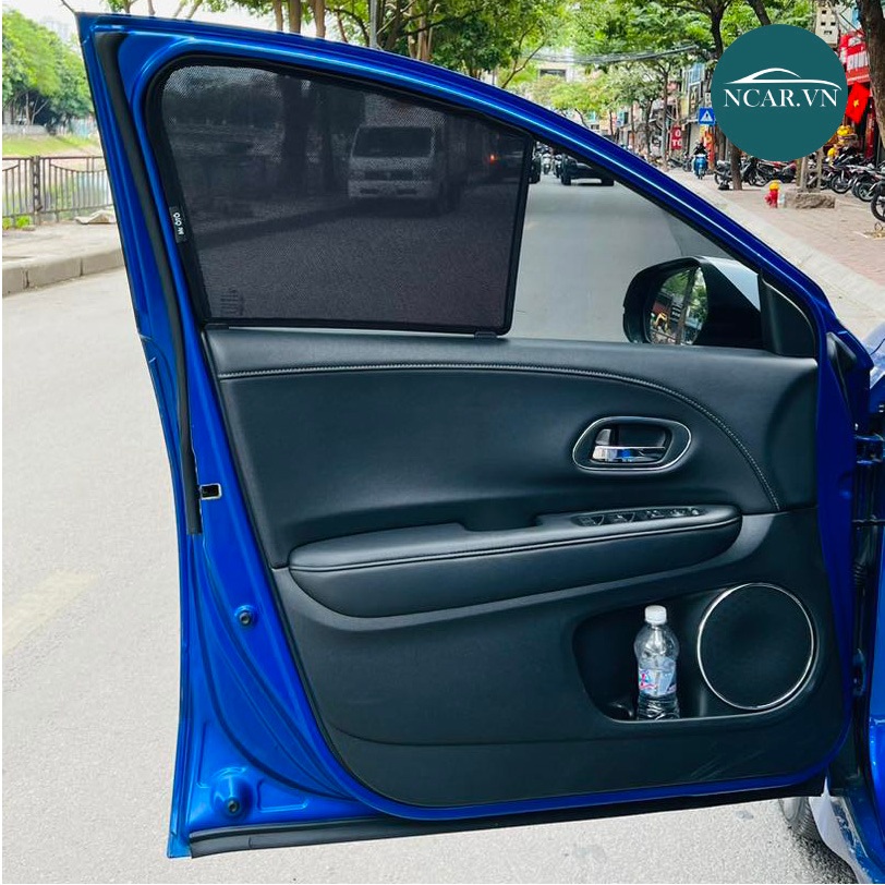 Combo Bộ 4 Tấm Rèm Che Nắng Ô Tô Chuẩn Hàng Loại 1 Mr Ô Tô Và Nệm Da Ô Tô Gấp Gọn, Hàng 6 Lớp, 3 Đường Chỉ Chắc Chắn
