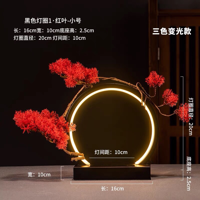 Kệ đèn led, đèn hào quang, base trang trí để bàn, trưng bày gundam