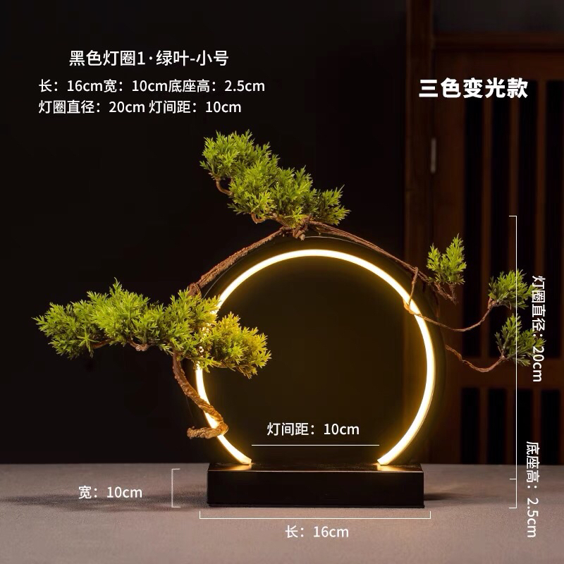 Kệ đèn led, đèn hào quang, base trang trí để bàn, trưng bày gundam