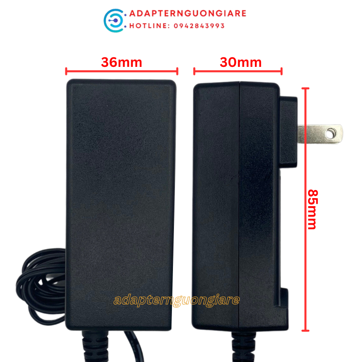 Dây sạc nguồn Yamaha 12V cho Đàn Piano Điện NP-V60 hàng zin gốc