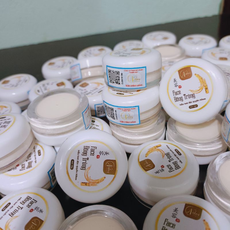 Face đông trùng Nikos chính hãng