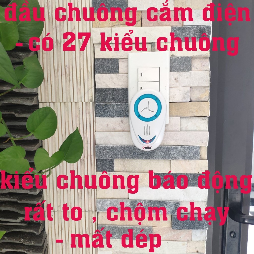 Chuông báo khách kiêm chống trộm hồng ngoại , chuông cửa