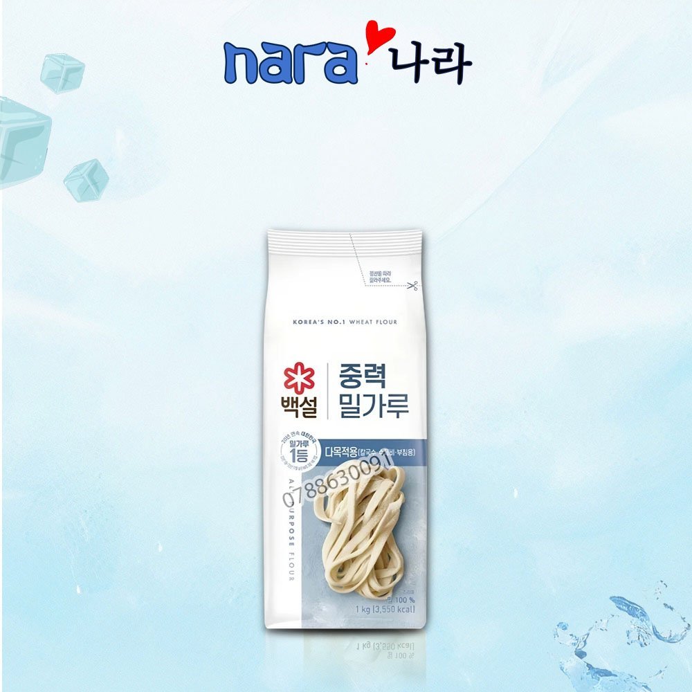 Bột Mì Hàn Quốc Số 11 Bịch 1kg Beksul Cj