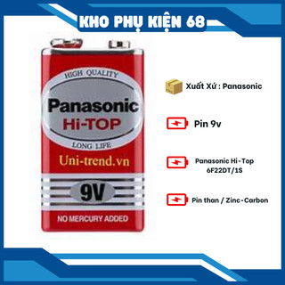 Pin panasonic, pin 9v vuông
