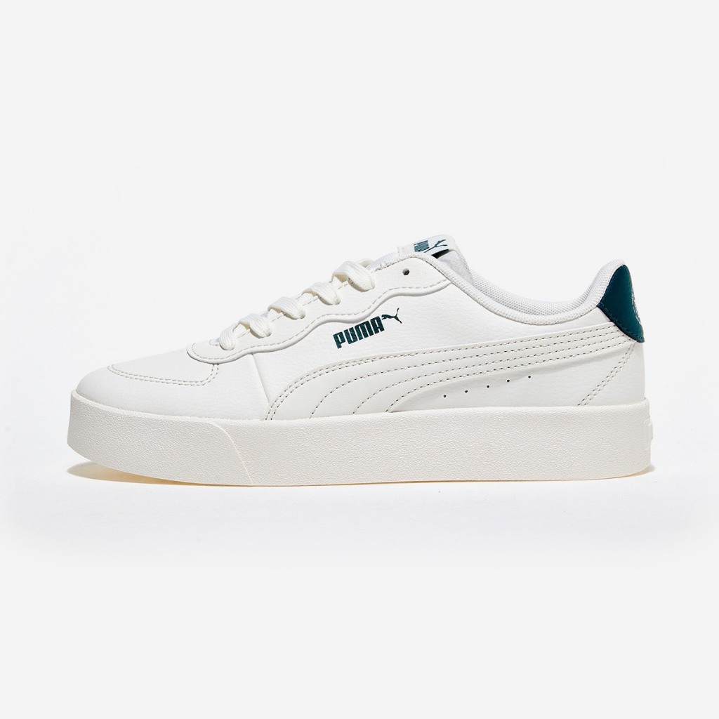 Giày thể thao nữ Skye Clean phối màu white-green năng động, êm ái chính hãng sale