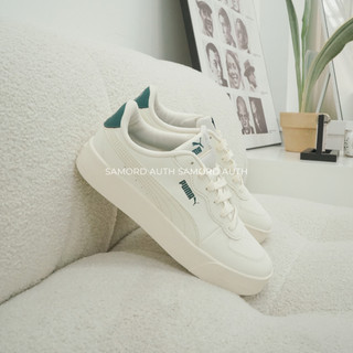 Giày thể thao nữ Skye Clean phối màu white-green năng động, êm ái chính hãng sale