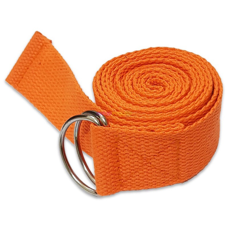 Dây tập yoga cotton cao cấp 183*3.8cm Prowin Fitness hỗ trợ tập động tác uốn người khó