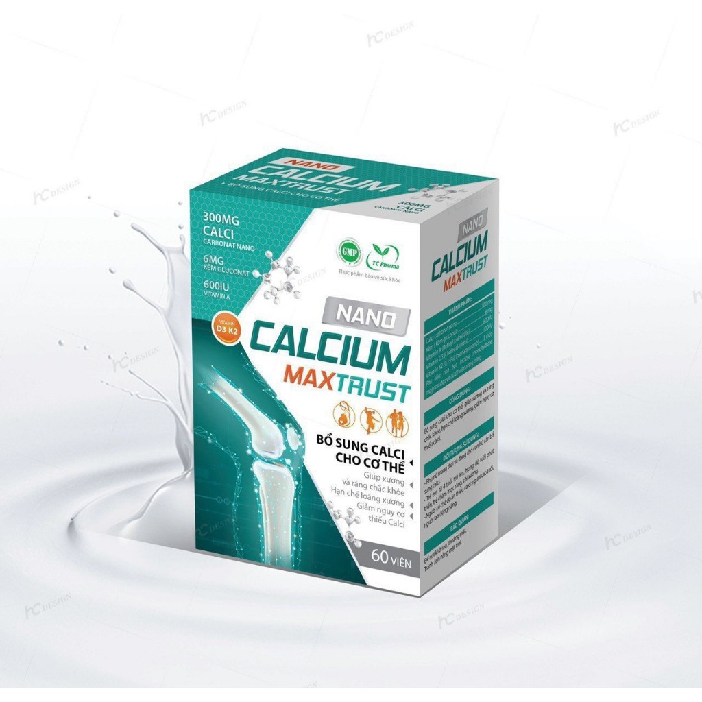 Nano Calcium Maxtrust Bổ sung calci