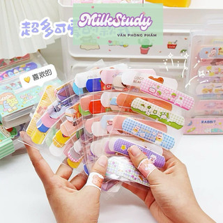 Băng gạc urgo set 5 miếng cute dễ thương ngẫu nhiên nhà milkstudy văn phòng phẩm, băng gạc cá nhân