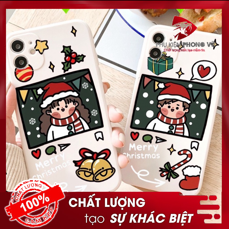 Ốp lưng iphone  Noel cho máy iphone 6 7 8 Plus X Xr XsM 11 12 13 14 15 ProMax Phukiengiacucre BS38