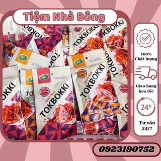 Snack Hình Tokbokki Chua Cay Vị Trẻ Em đồ ăn vặt, ăn vặt tuổi thơ cổng trường