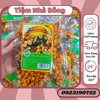 Ngô bò lá chanh sấy giòn ngon gói 100gr