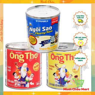 Sữa Đặc Ông Thọ Vinamilk Trắng - Đỏ Hộp 380g