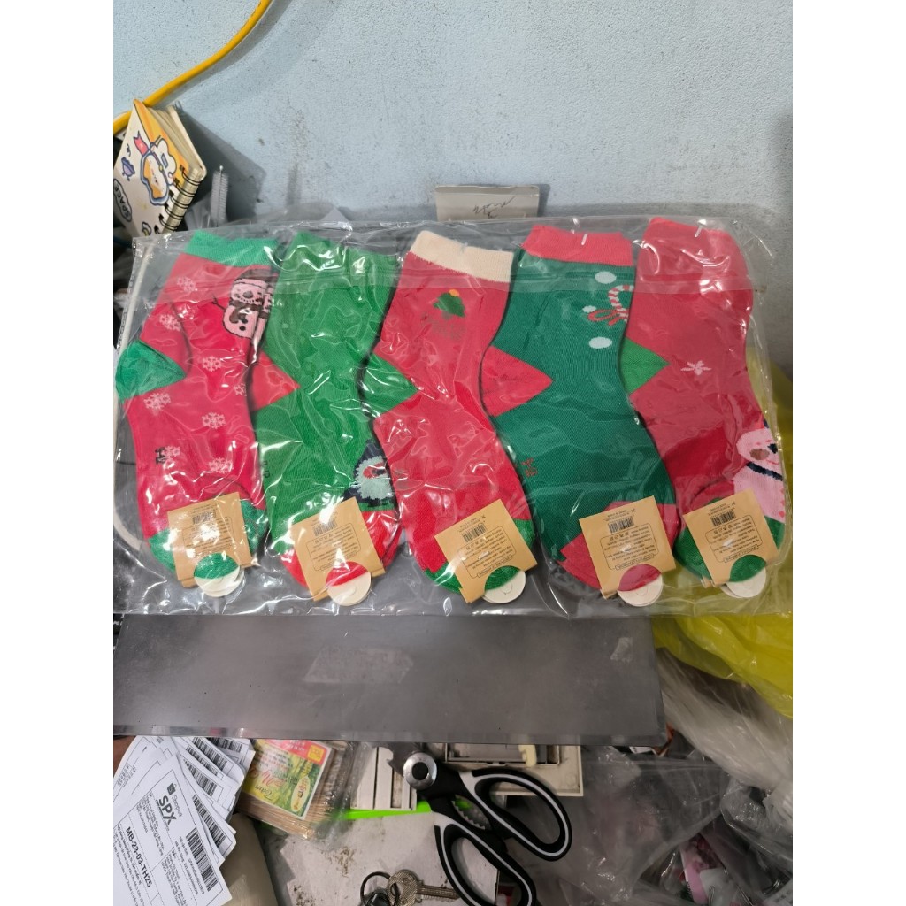 Set 10 Đôi Tất Noel Siêu Yêu Cho Bé
