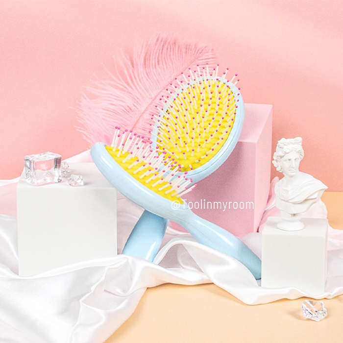 Lược Tinh Dầu Gỡ Rối TMR 2 Size Chuyên Dụng Có Đệm Khí Tăng Hương Thơm Cho Tóc Ngày Dài
