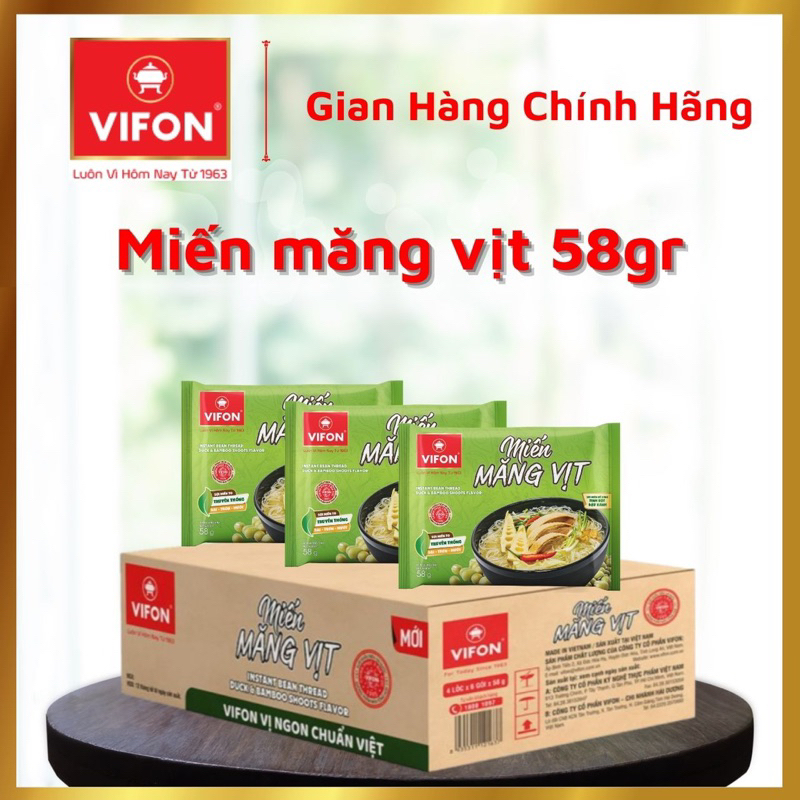 Combo 5 Miến lẩu thái /sườn heo /măng vịt Vifon gói 58g