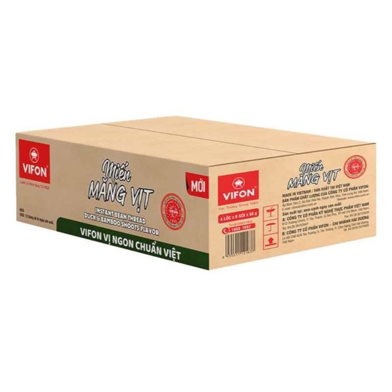 Combo 5 Miến lẩu thái /sườn heo /măng vịt Vifon gói 58g