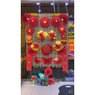 Mành Trang Trí Tết 2025 , Làm Phông chụp hình , decor