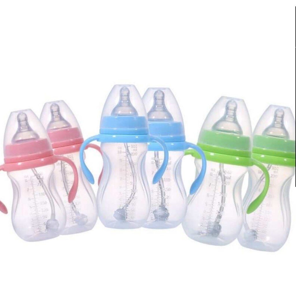 Bình sữa cổ rộng cho bé 300ml , cho bé từ 0 đến 3 tuổi