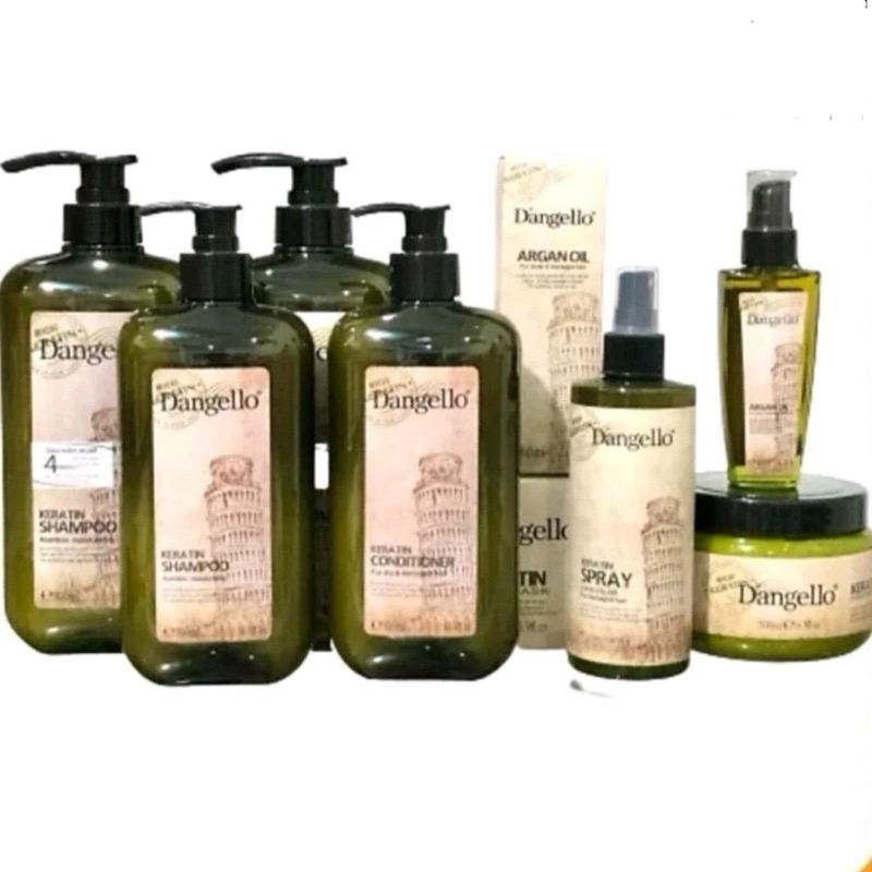 D'angello Keratin chính hãng : gội xả , hấp , tinh dầu , xịt dưỡng tóc