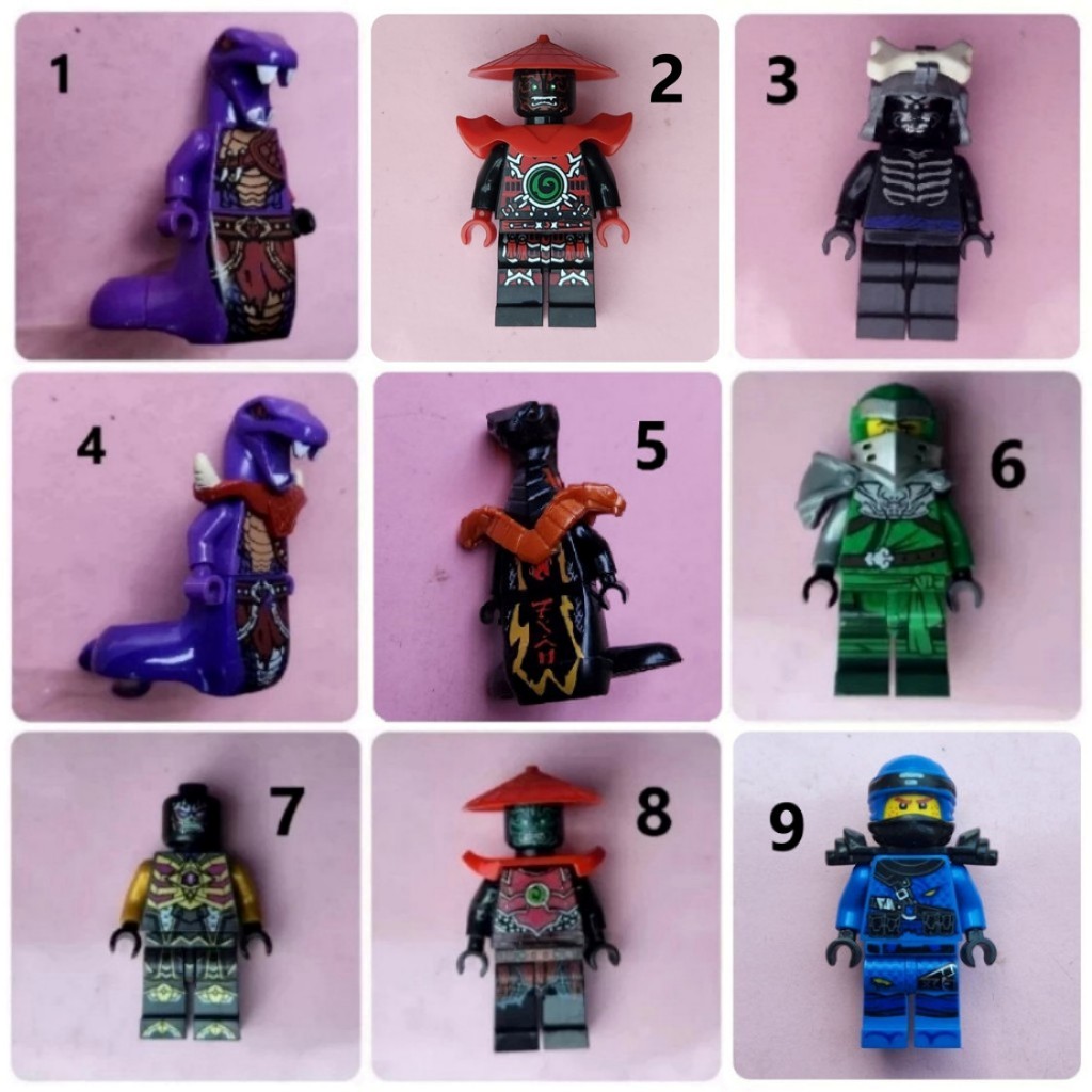 Minifigures Ninjago mẫu 1 ( mini lego ninja )
