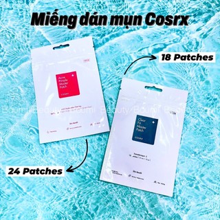 Miếng dán hỗ trợ xẹp mụn, giảm sừng, gom cồi mụn cosrx ance pimple/ clear master patch - hàn quốc