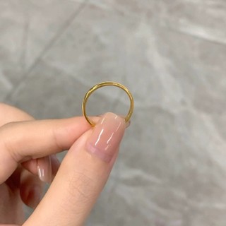 Nhẫn titan trơn mỏng