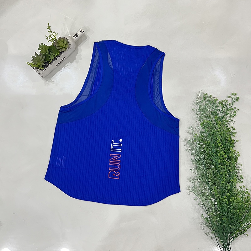 Áo Tank Top Thể Thao Nữ, Vải Thun Lưới Kim Thoáng Mát Thời Trang