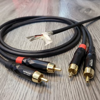 Cặp dây AV Hitachi mạ Bạc bãi Nhật xịn chất âm hay và chi tiết