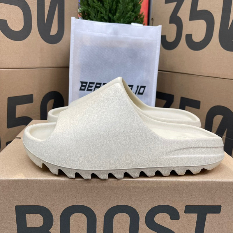 DÉP BÁNH MÌ YEEZY SLIDE ‘BONE’ YZY  🔥