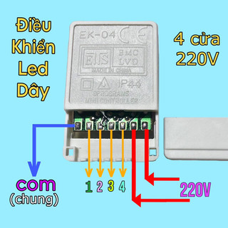 5 điều khiển ngôi Sao 4 cổng