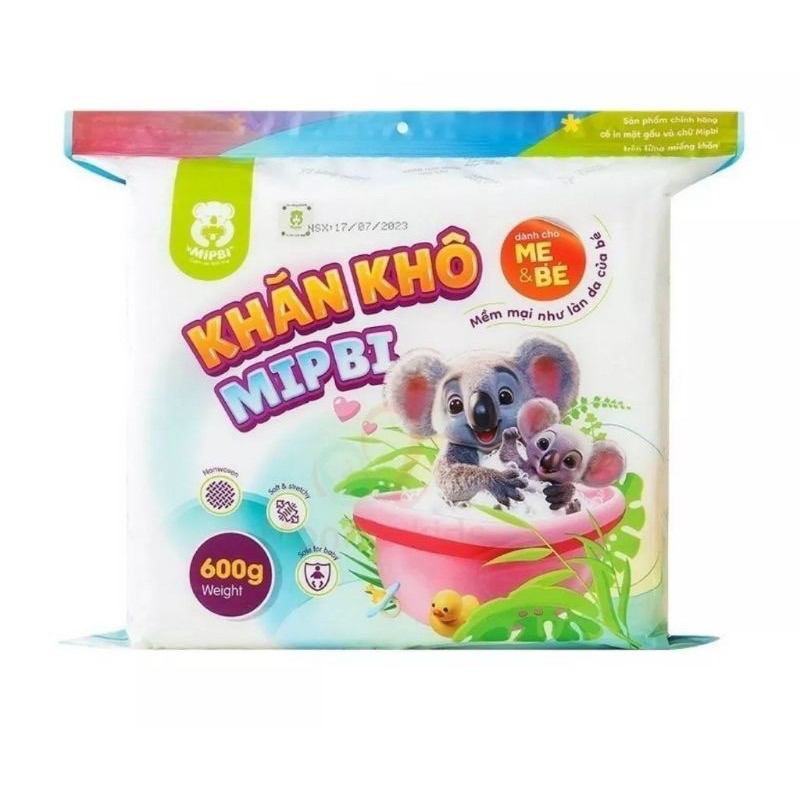 Khăn vải khô đa năng Mipbi 600g/900g