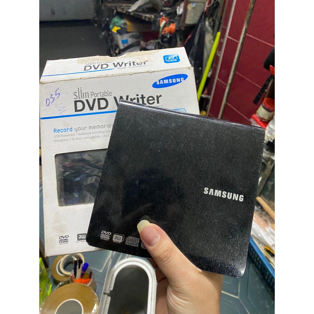 🌟 QUA SỬ DỤNG 🌟 Ổ đĩa ĐỌC ĐĨA Samsung ASUS DELL DVD Writer Model SE 208 SE-208 DVDWR ASUS 08D2S-U Li