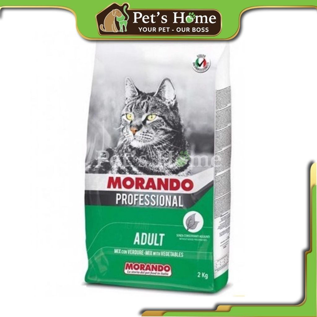 Hạt mèo Morando Professional cho mèo trưởng thành mix rau củ 2kg