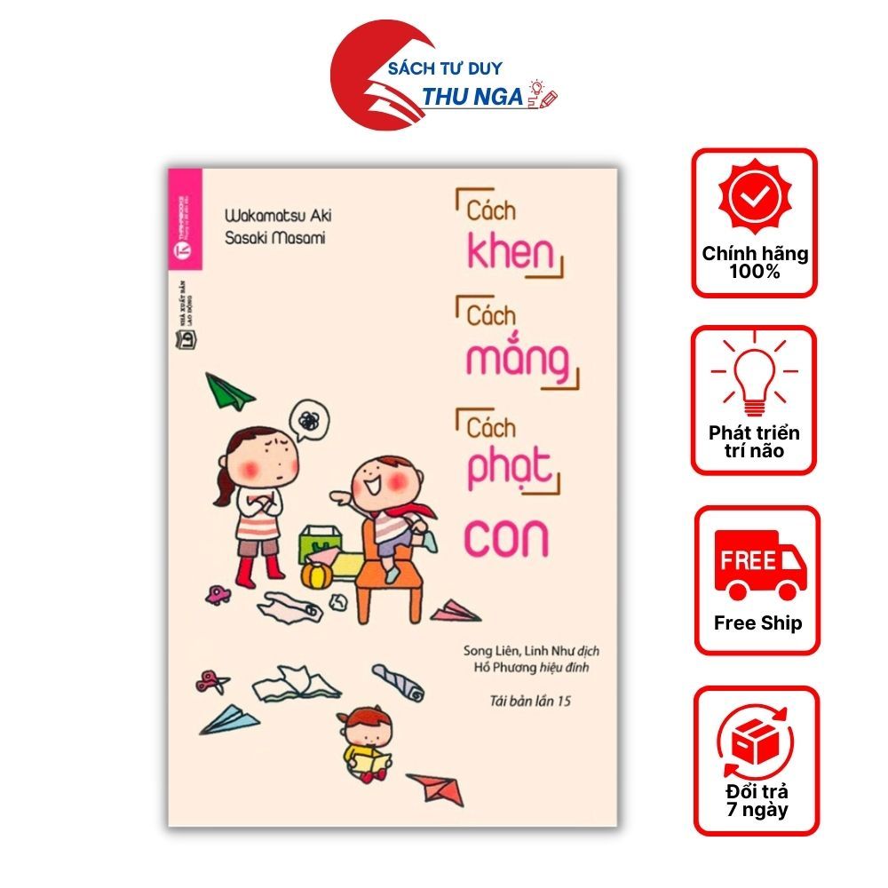 Sách - Cách khen, cách mắng, cách phạt con