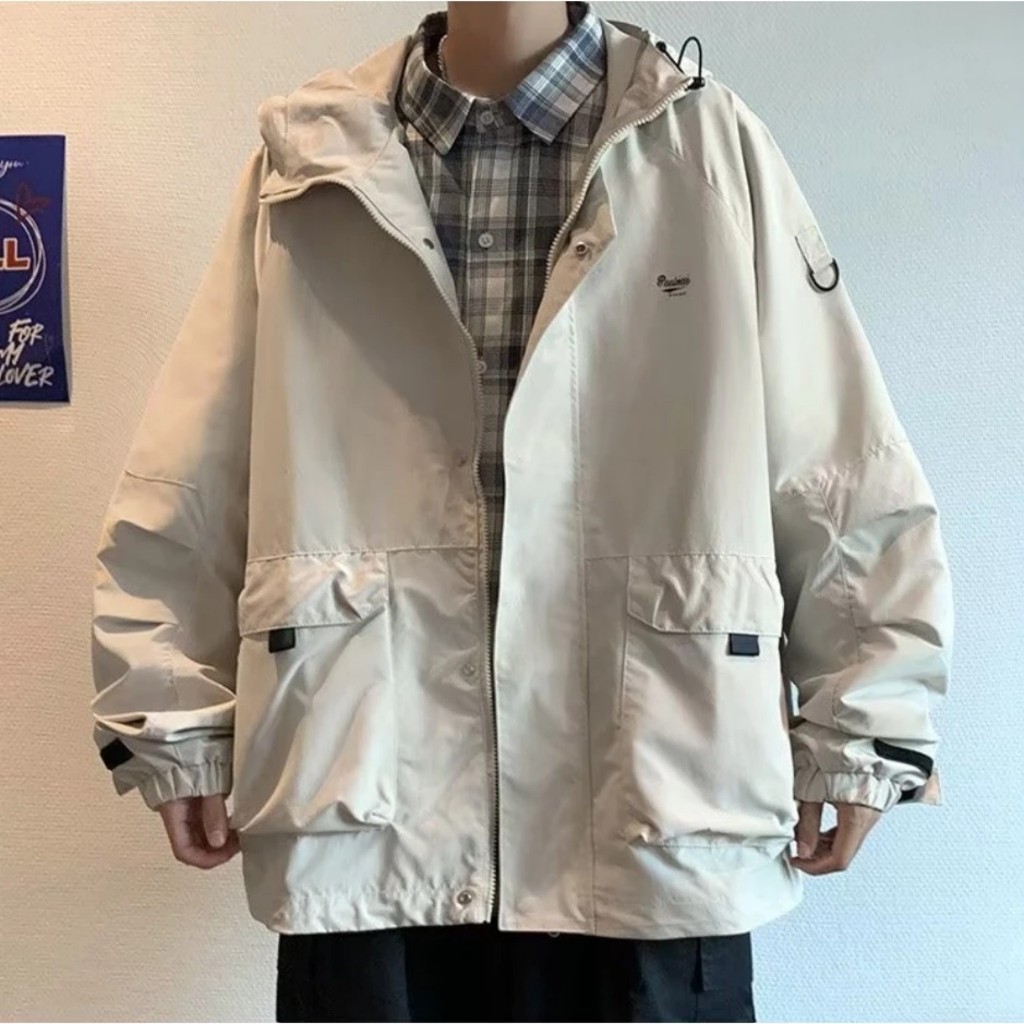 Áo khoác dù nam 2 lớp ,form áo rộng thoải mái-full size Nam và Nữ