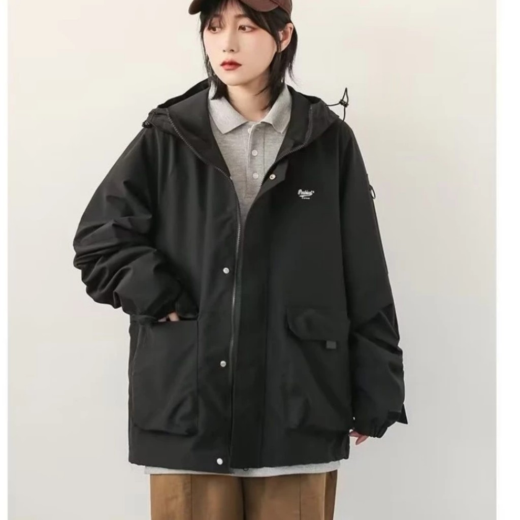 Áo khoác dù nam 2 lớp ,form áo rộng thoải mái-full size Nam và Nữ