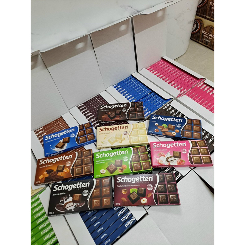 Socola Đắng Hạt Phỉ, Dark Chocolate with Hazelnuts  - SCHOGETTEN