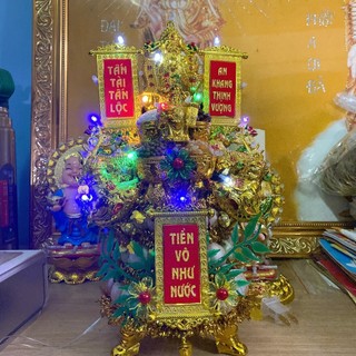 Tháp tỏi chiêu tài lộc