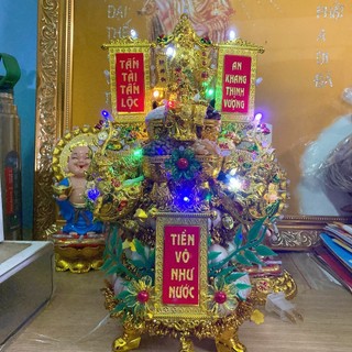 Tháp tỏi chiêu tài lộc