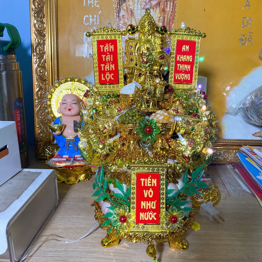 Tháp tỏi chiêu tài lộc