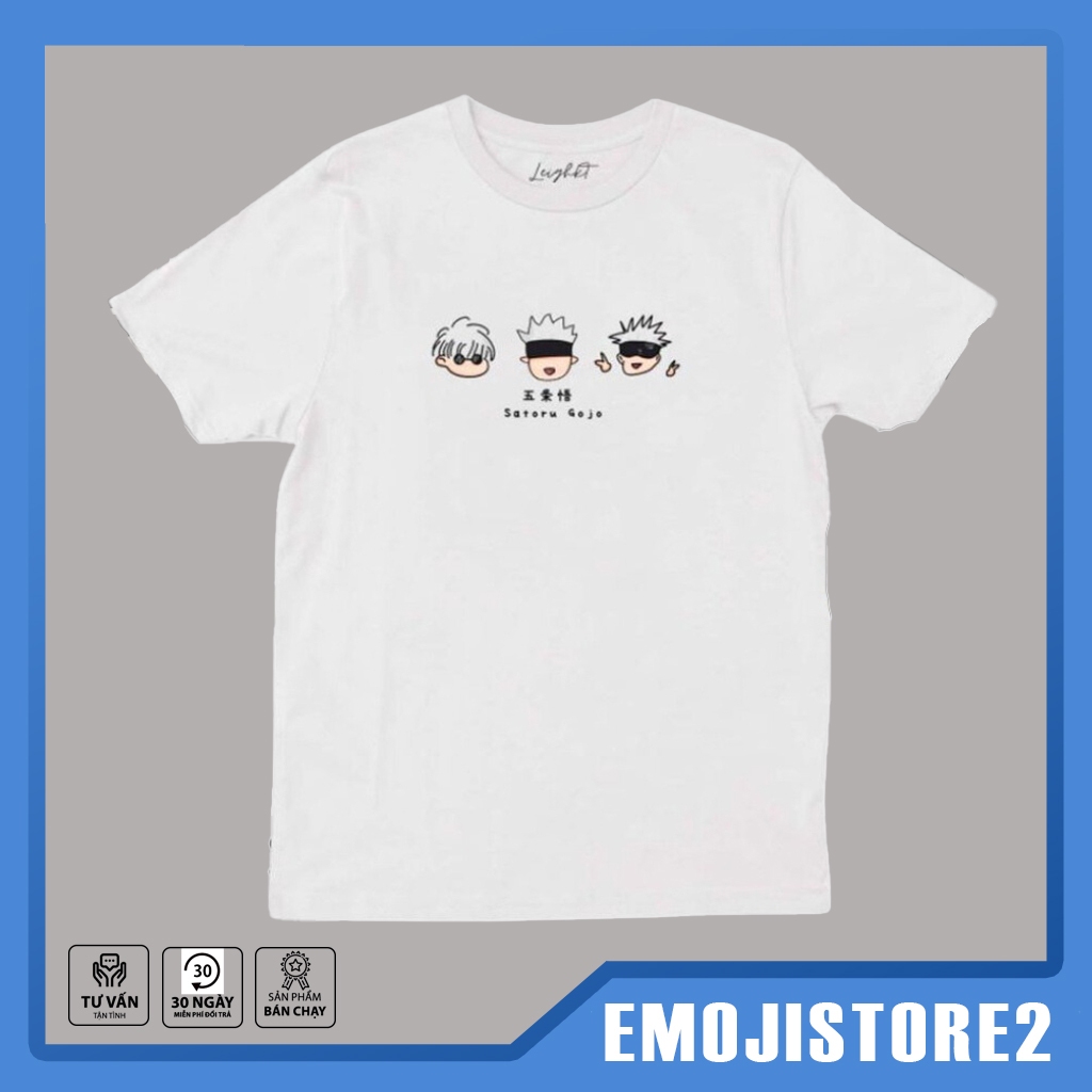BST mẫu Áo Jujutsu Kaisen - Áo thun Anime in hình Gojo, Inumaki, Sukuna Chất liệu vải thoáng mát co dãn 4 chiều, cự