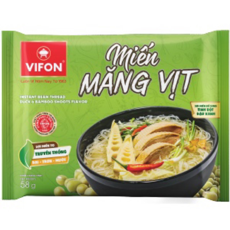 Combo 5 Miến lẩu thái /sườn heo /măng vịt Vifon gói 58g
