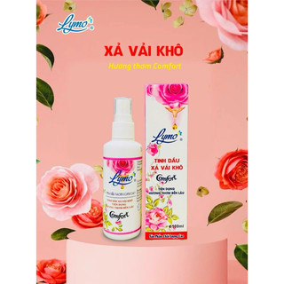 Chai xịt tinh dầu xả vải khô lymo hương comfort 100ml