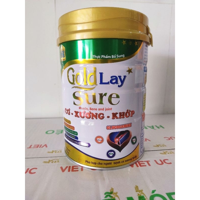 Sữa Goldlay sure cơ xương khớp 900g