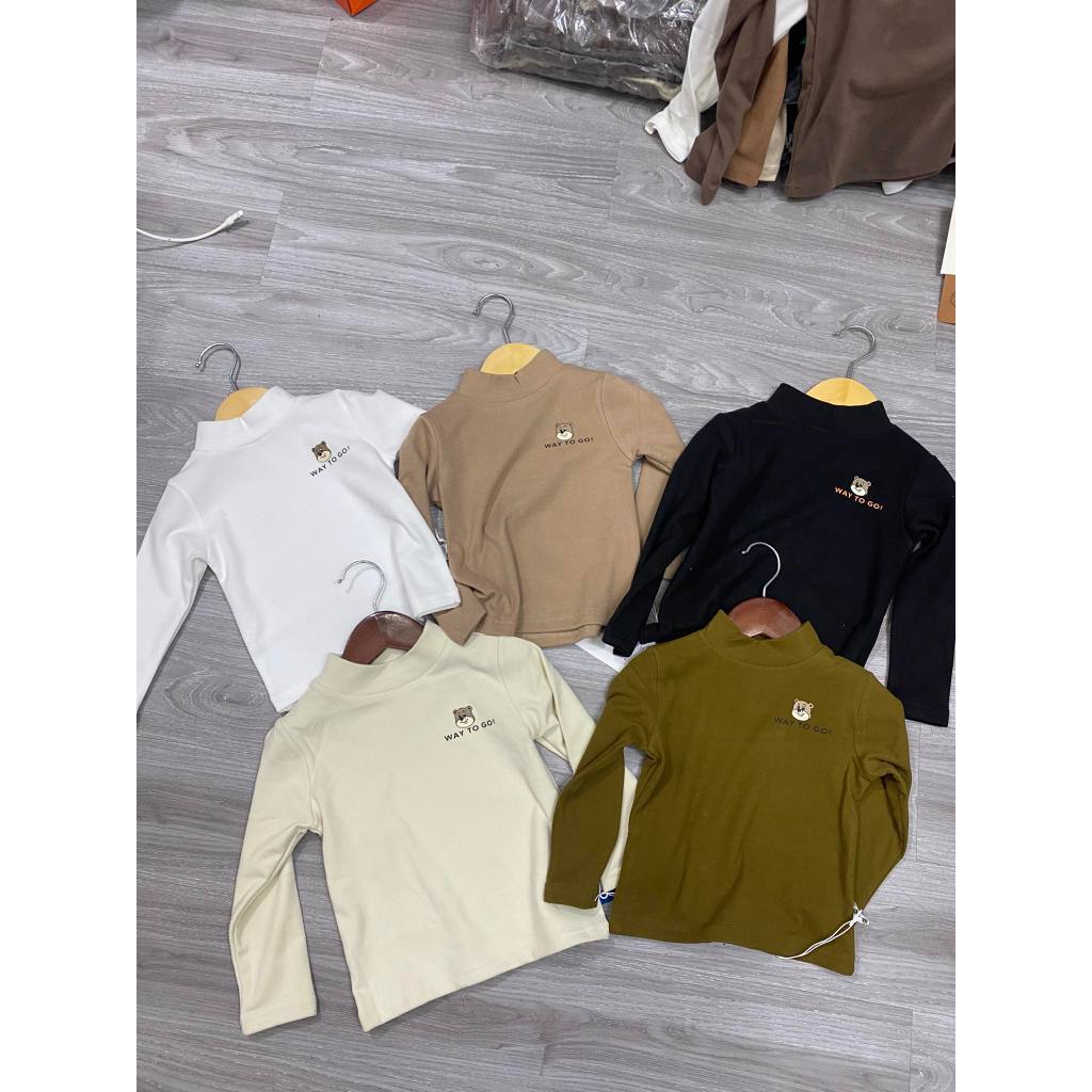 Áo giữ nhiệt dài tay cho bé trai/ bé gái Hàng Quảng Châu Cao Cấp